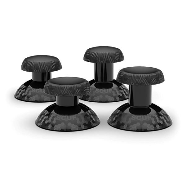 SCUF Reflex Thumbstick 4 pack Black