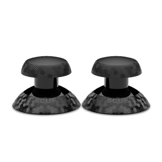 Reflex Thumbsticks 2 Pack Domed Short - Black