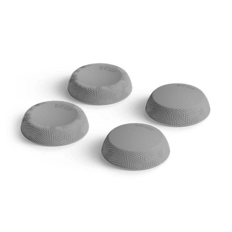 Thumbstick Grips - Tactic 4 Pack Light Gray
