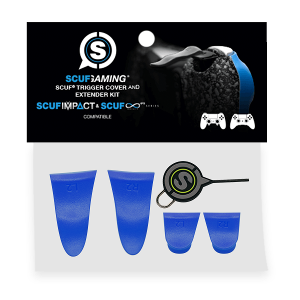 SCUF Trigger Cover & Extender Kit - Blue
