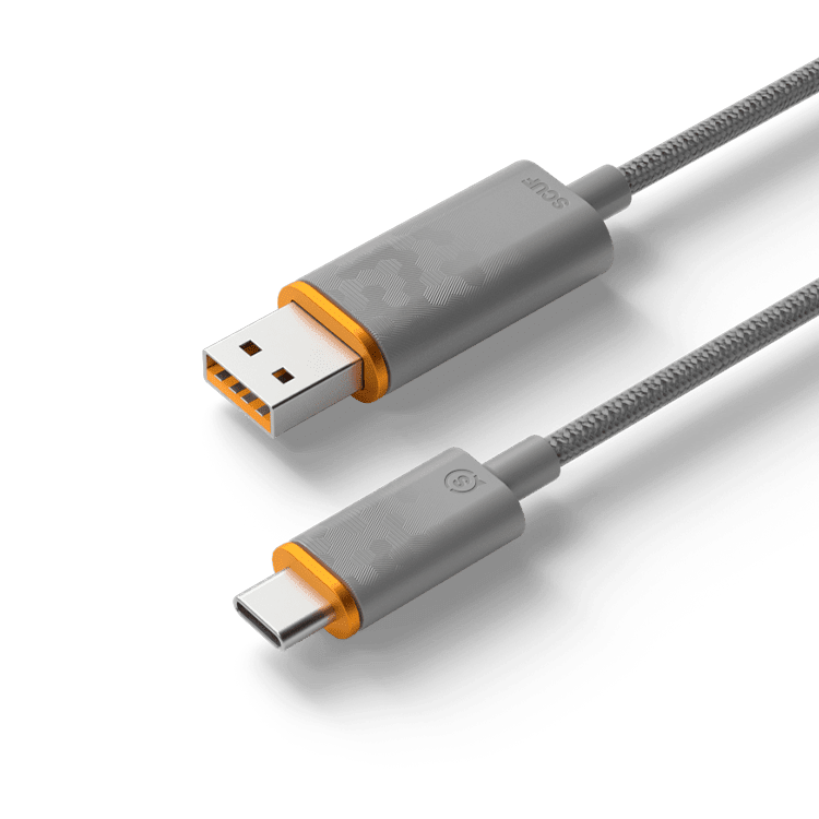 USB-C Cable for Xbox Series X|S &amp; PS5 10ft/3.6m - Light Gray