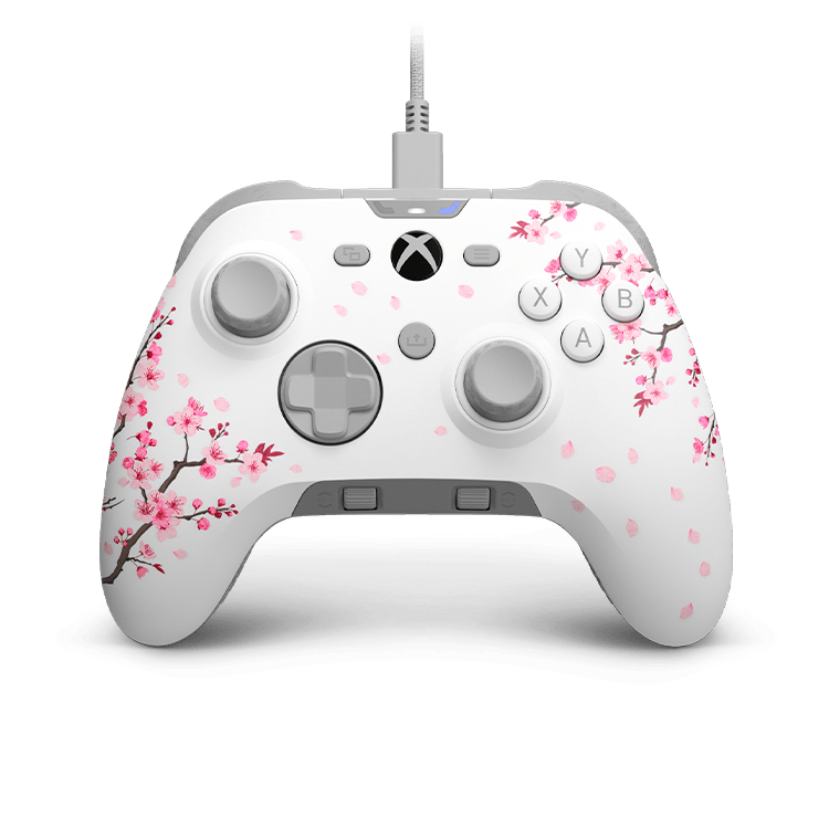 SCUF Valor Wired with TMR Cherry Blossom