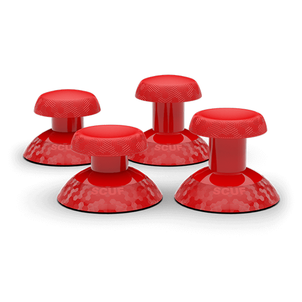 SCUF Reflex Thumbstick 4 pack Red