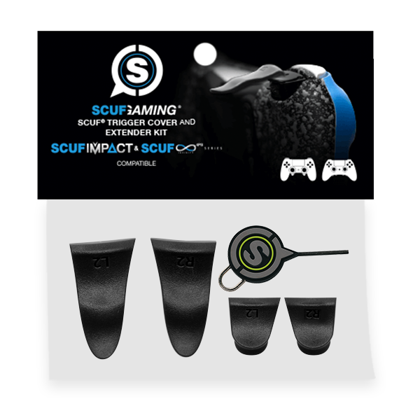 SCUF Trigger Cover & Extender Kit - Black