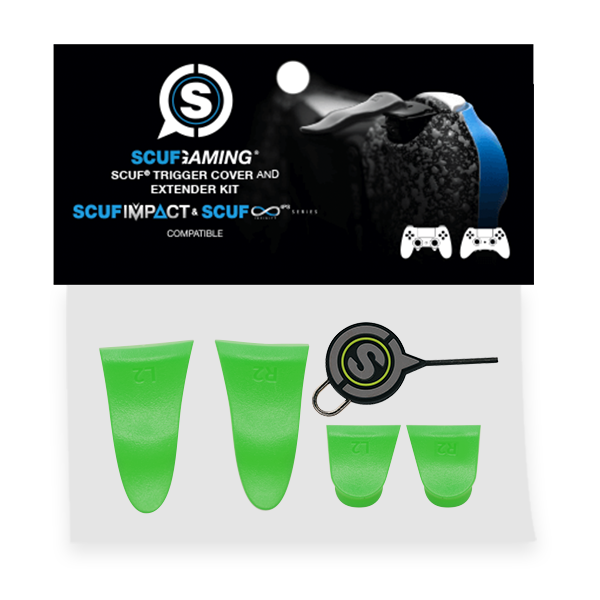SCUF Trigger Cover & Extender Kit - Green