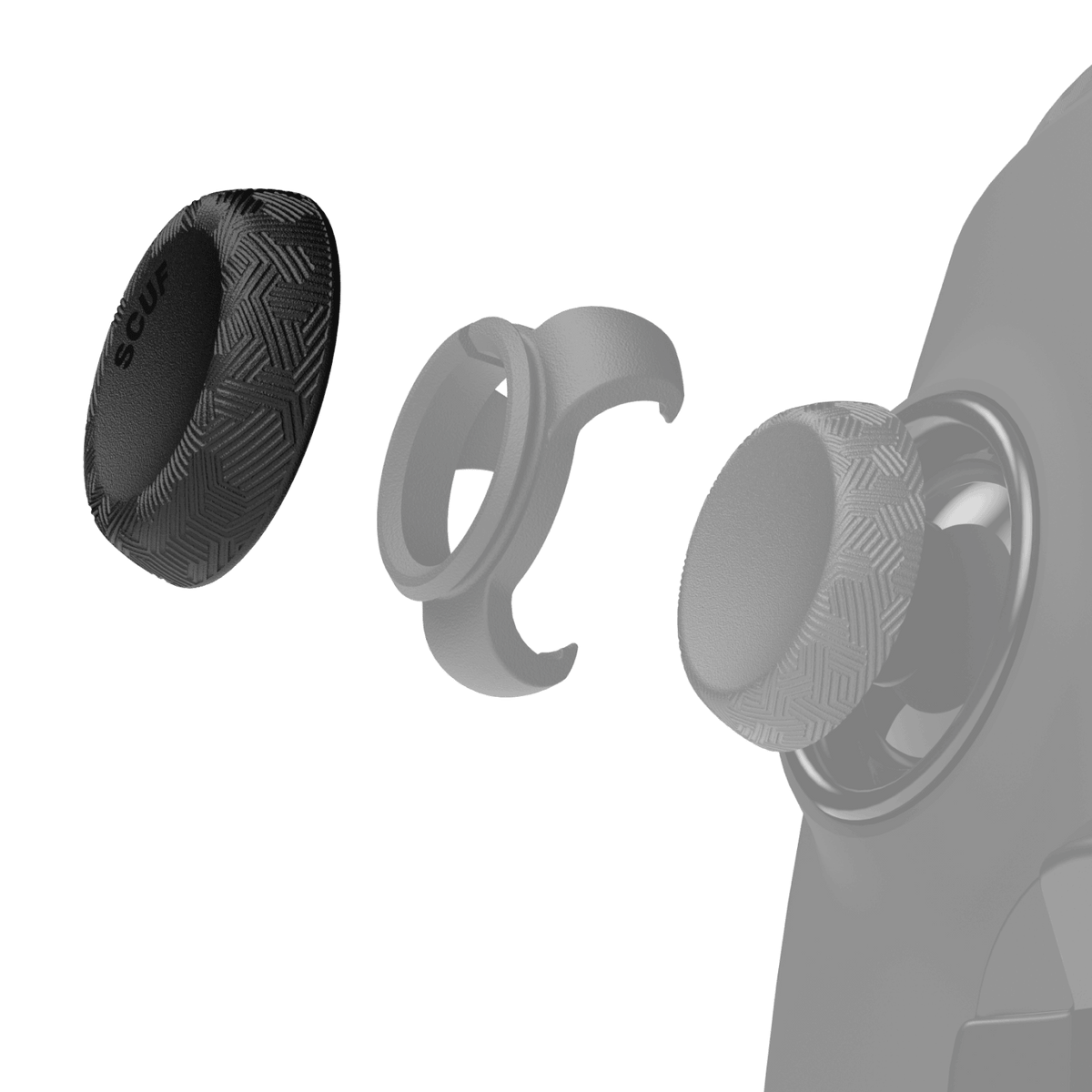 Thumbstick Grips - Tactic 4 Pack Black
