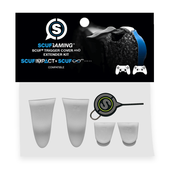SCUF Trigger Cover & Extender Kit - White