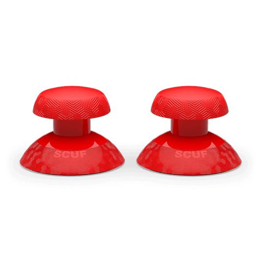 Instinct Thumbsticks 2 Pack - Short Domed - Red