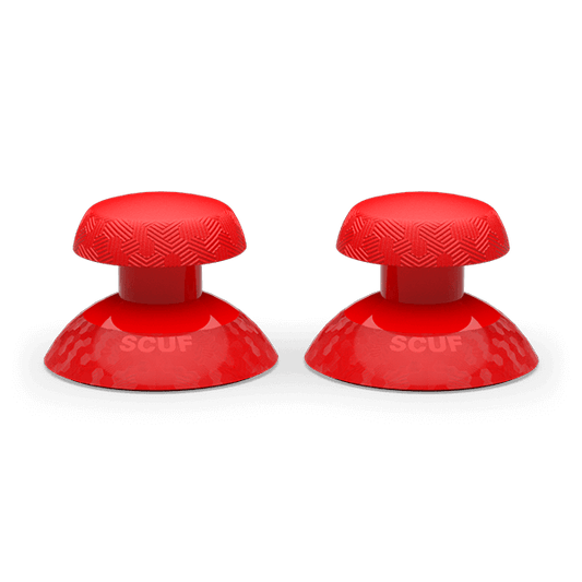 Instinct Thumbsticks 2 Pack - Short Domed - Red