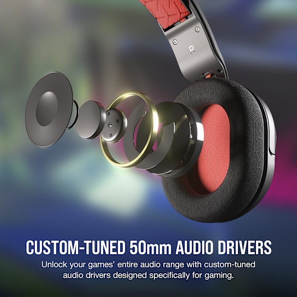 HS35 v2 Multiplatform Gaming Headset — Carbon (Revival Series)