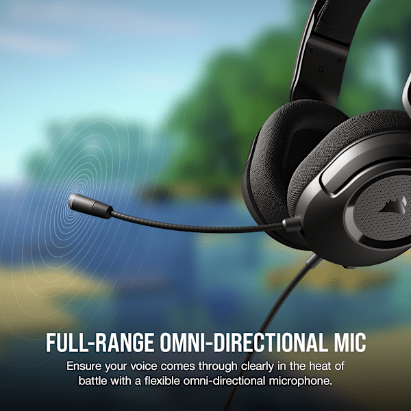 HS35 v2 Multiplatform Gaming Headset — Carbon (Revival Series)