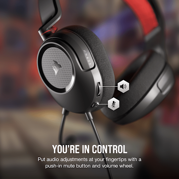 HS35 v2 Multiplatform Gaming Headset — Carbon (Revival Series)