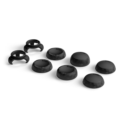 Universal Thumbstick Grips - Tactic 8 Pack Black