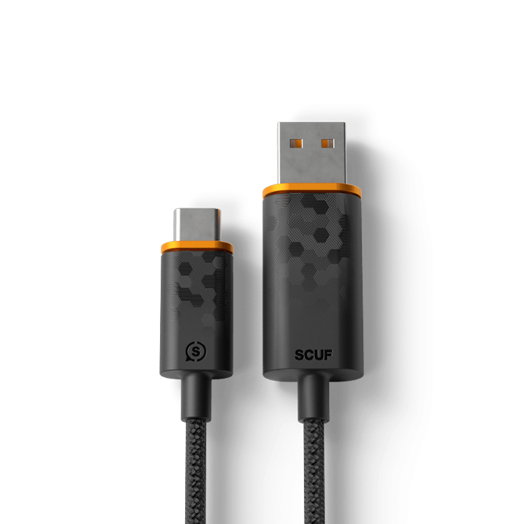 USB-C Cable for Xbox Series X|S & PS5 10ft/3.6m - Black