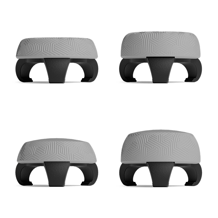 Thumbstick Grips - Tactic 6 Pack Light Gray