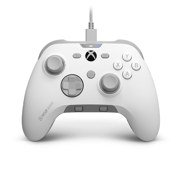 SCUF Valor Wired with TMR White