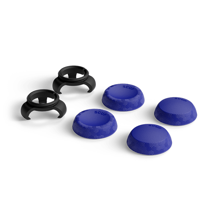 Universal Thumbstick Grips - Tactic 6 Pack Blue
