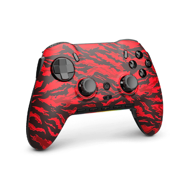 SCUF Envision Pro Tigerstripe Red