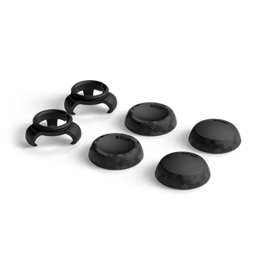 Universal Thumbstick Grips - Tactic 6 Pack Black