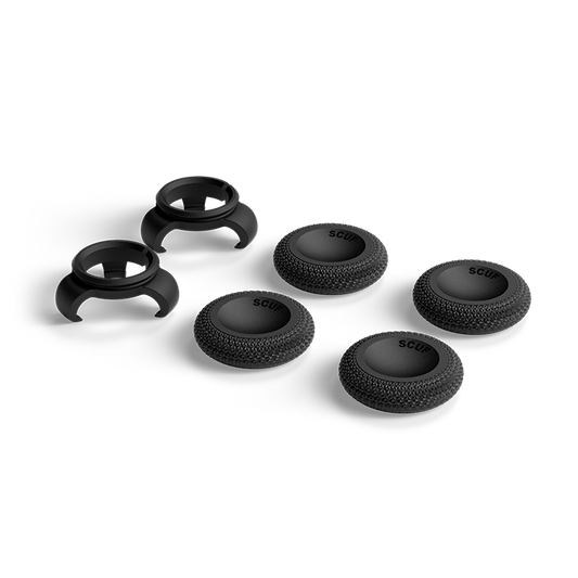 Universal Thumbstick Grips - Catalyst 6 Pack Black