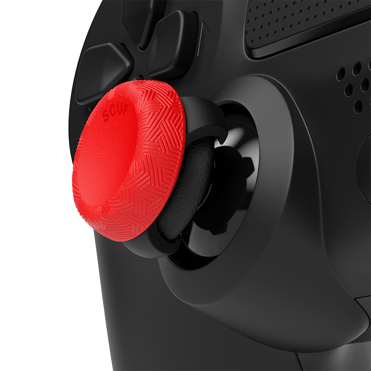 Universal Thumbstick Grips - Tactic 6 Pack Red