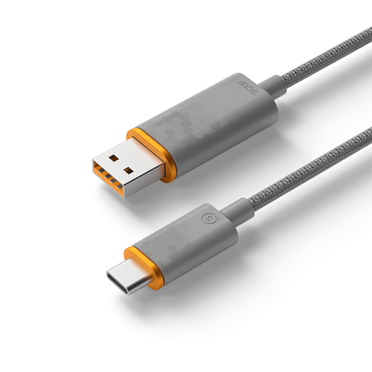 USB-C Cable for Xbox Series X|S &amp; PS5 10ft/3.6m - Light Gray