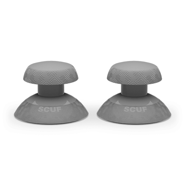 Instinct Thumbsticks 2 Pack - Short Domed - Light Gray
