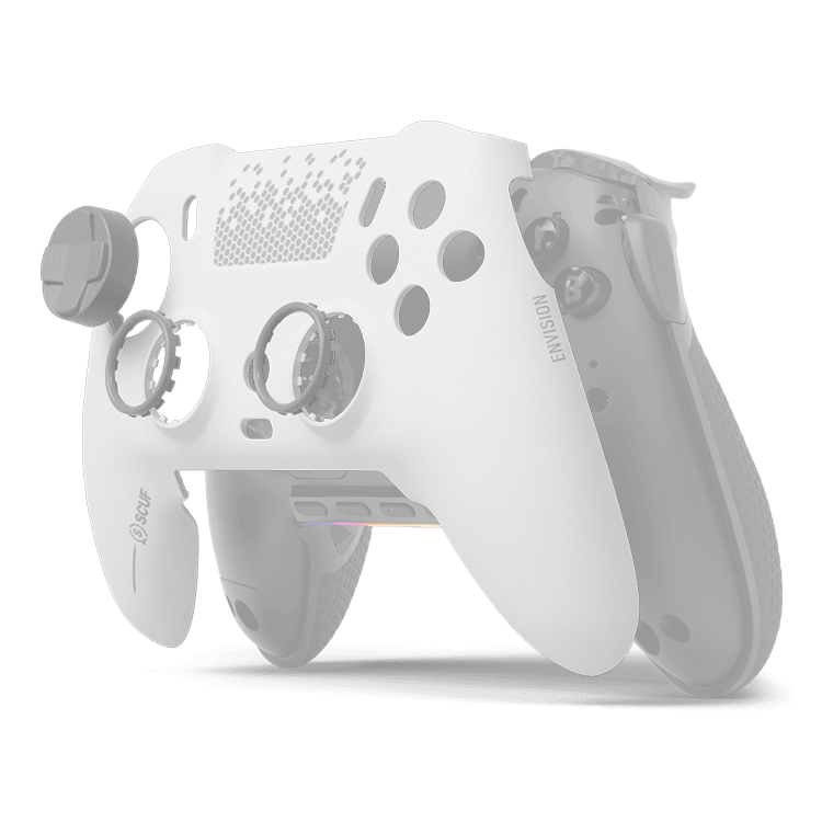Envision White Faceplate Kit