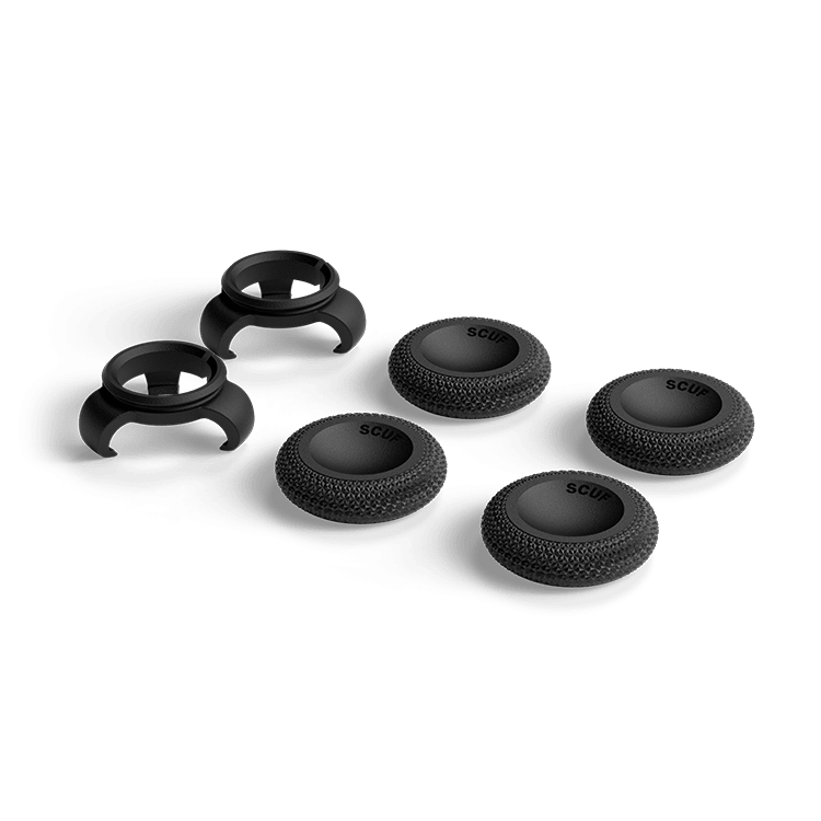 Thumbstick Grips - Catalyst 6 Pack Black