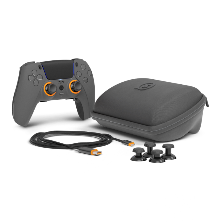 SCUF Reflex Pro Black and Steel Gray