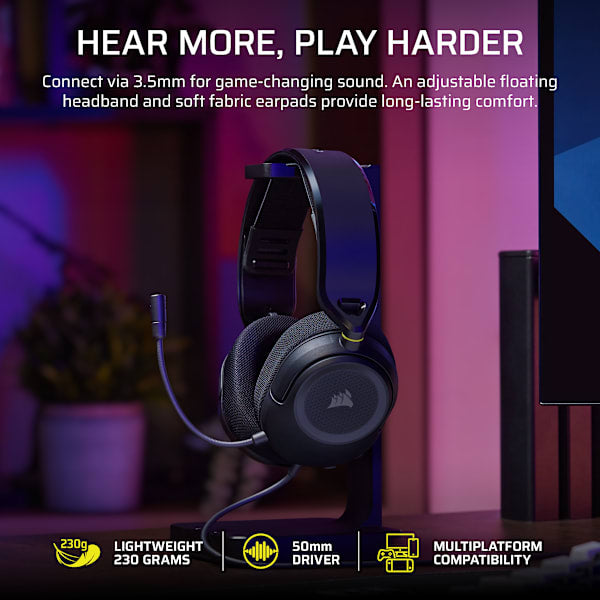 HS35 v3 Gaming Headset - Carbon