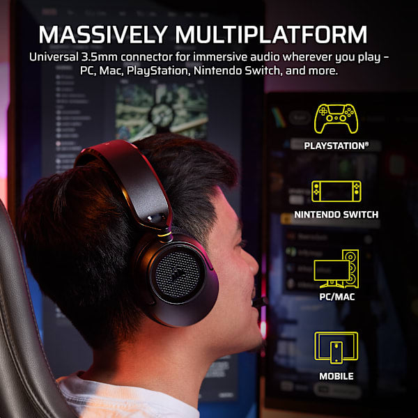 HS35 v3 Gaming Headset - Carbon